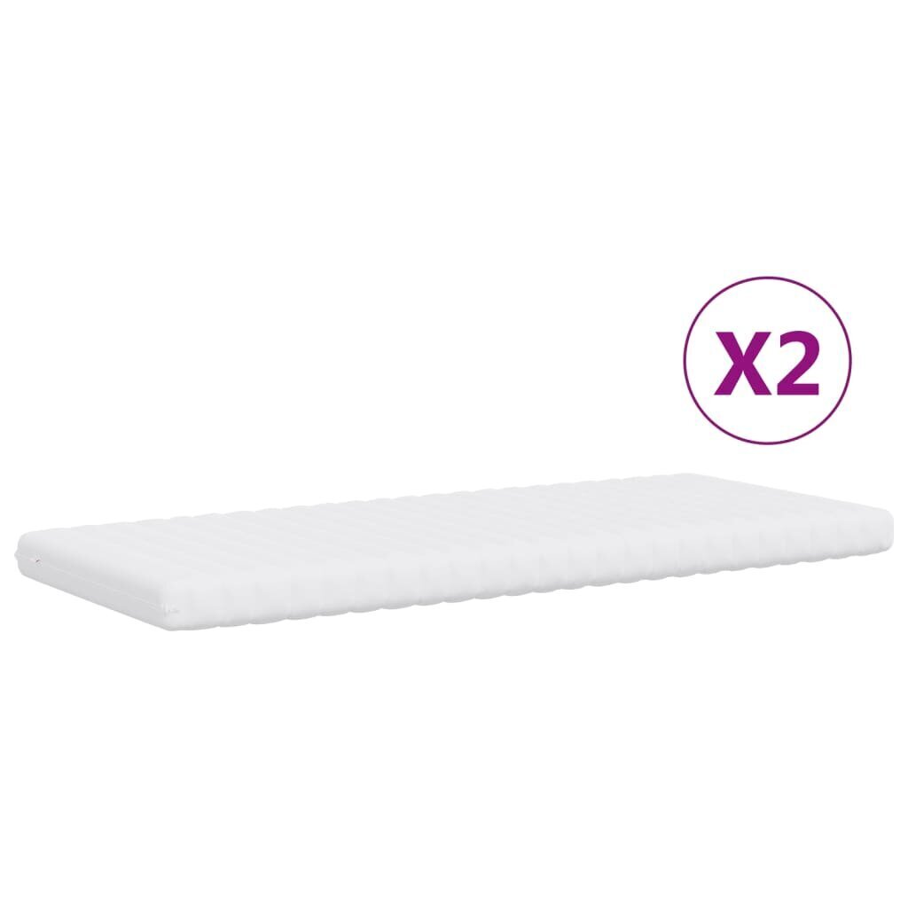 vidaXL Jatkettava Sohva Patjoilla Musta 80x200 cm Velvet hinta ja tiedot | Sängyt | hobbyhall.fi