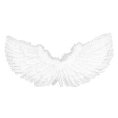 Angel Wings White Kids Feather Wing pääpanta sauvaasu halloween joulujuhliin 4 kpl / setti hinta ja tiedot | Miesten korut | hobbyhall.fi