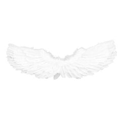 Angel Wings White Kids Feather Wing pääpanta sauvaasu halloween joulujuhliin 4 kpl / setti hinta ja tiedot | Miesten korut | hobbyhall.fi