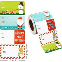 1000 kpl Itseliimautuvat joululahjalaput Christmas Kraft -nimilaput Natural Kraft -joulutarrat Paperitarrat Joululahjalaput jouluksi hinta ja tiedot | WC-paperit ja talouspaperit | hobbyhall.fi