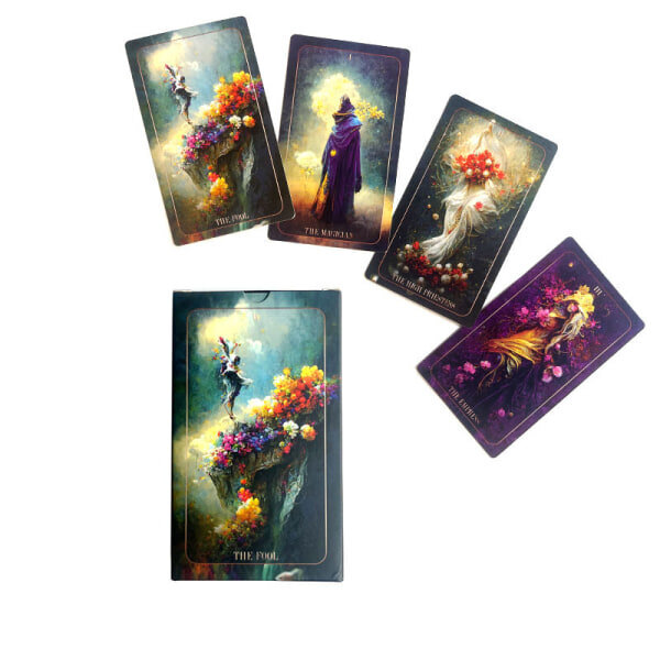 12X7CM:n harha Tarot Deck Delusion Tarot -kortit 78 Pelit Jouluviihdekortit hinta ja tiedot | Lautapelit ja älypelit | hobbyhall.fi