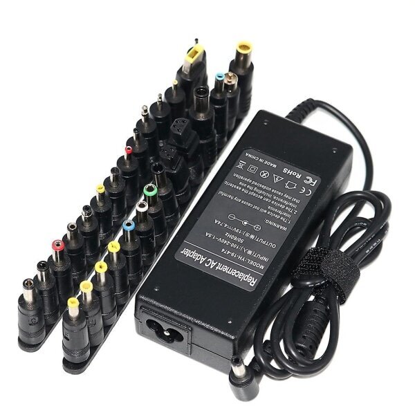 19v 4.74a 90w Universaal virtalähde laturi kannettavalle tietokoneelle 18.5v 19.5v 20v (FMY) Black hinta ja tiedot | Adapterit | hobbyhall.fi