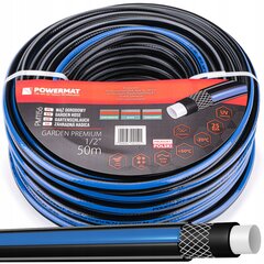 Kasteluletku Powermat Garden Premium 1/2" PM1156, 50 m hinta ja tiedot | Puutarhaletkut, kastelukannut ja muut kastelutarvikkeet | hobbyhall.fi