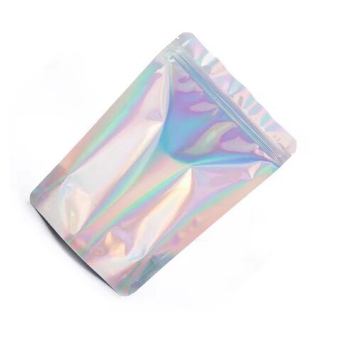 10 x 18 cm ZIP LOCK/MINIGRIP pussit - holografinen, sateenkaari, vetoketjullinen - 100 kpl pakkaus hinta ja tiedot | Lahjapaketointi | hobbyhall.fi