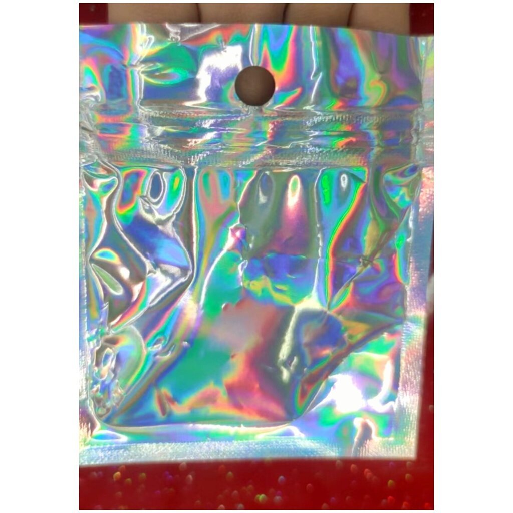 16 x 24 cm ZIP LOCK/MINIGRIP pussit - holografinen, sateenkaari, vetoketjullinen - 100 kpl pakkaus hinta ja tiedot | Lahjapaketointi | hobbyhall.fi