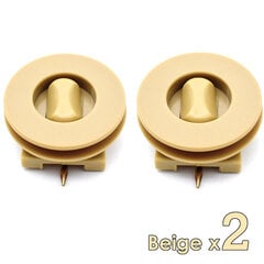 (Beige)Autokiinnike Universal Lattiamaton Kiinnikkeet Mattojen Kiinnitys Puristimet Soljet VW Jetta Golf 4 MK4 Bora Passat B5 Beetle Polo 6R 9N 9N3 hinta ja tiedot | Auton yleismatot | hobbyhall.fi