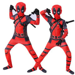 Lasten poikien Deadpool-supersankari Halloween Cosplay -asulahja hinta ja tiedot | Naamiaisasut | hobbyhall.fi