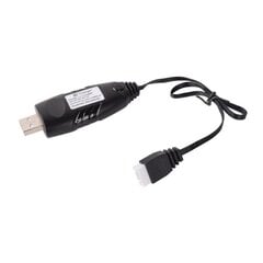 11.1v Li-ion Li-po Lipo Usb Rc Akku Laturi 4-napaisella Pistokkeella hinta ja tiedot | Auton akkulaturit | hobbyhall.fi