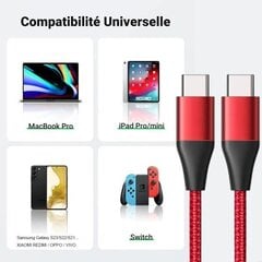 25 W:n USB-C-pikalatauslaite + 1 m:n punottu USB-C-kaapeli Samsung Galaxy S22 Ultra -puhelimille S22 S23+ S23 Ultra S21 FE S21 S20 S10 S9 hinta ja tiedot | Paristolaturit | hobbyhall.fi