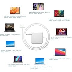 85W Magsafe 2 -laturi Apple Macbook Pro 13\" 15\" 17\" -kannettaville hinta ja tiedot | Adapterit | hobbyhall.fi