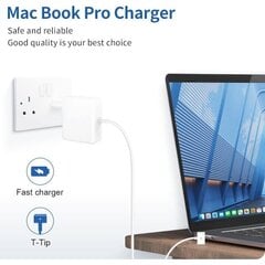 85W Magsafe 2 -laturi Apple Macbook Pro 13\" 15\" 17\" -kannettaville hinta ja tiedot | Adapterit | hobbyhall.fi