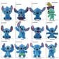 2024 Joulun adventtikalenteri Lilo & Stitch Action Figure Lelu Xmas 24 päivää lähtölaskenta Blind Box Yllätyslahja hinta ja tiedot | Joulukuusen koristeet | hobbyhall.fi