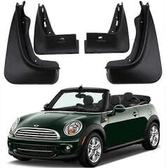 Aidot etu- ja takalokasuojat Mud Flaps Fit For 2008-2015 MINI Cabrio R57:lle hinta ja tiedot | Lisätarvikkeet autoiluun | hobbyhall.fi