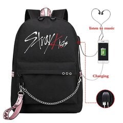 Mochila Kpop Stray Lapset reppu Naiset reput koululaukut koululaukut teini-ikäisille tytöille Usb Charge kannettava tietokone reppu rento matka reppu hinta ja tiedot | Tietokonelaukut | hobbyhall.fi