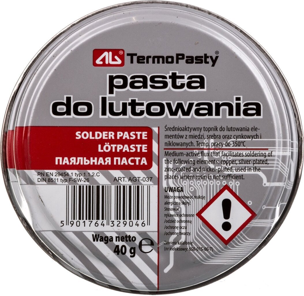 Juotospasta 40g ag hinta ja tiedot | Hitsauslaitteet | hobbyhall.fi