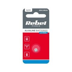 Rebel extreme ag4 paristo 1 kpl hinta ja tiedot | Paristot | hobbyhall.fi