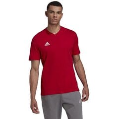 Miesten urheilupaita Adidas Entrada 22 Tee M HC045, punainen hinta ja tiedot | Miesten urheiluvaatteet | hobbyhall.fi