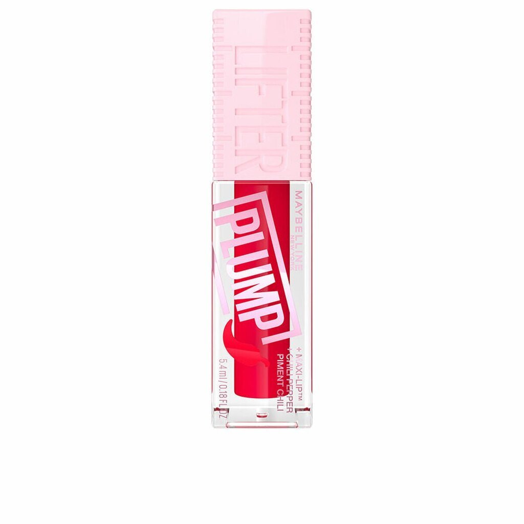 Huulki-kiiltävä maybelline Plump Nº 004 Punainen lippu 5,4 ml huulten volumiser hinta ja tiedot | Meikkivoiteet ja puuterit | hobbyhall.fi