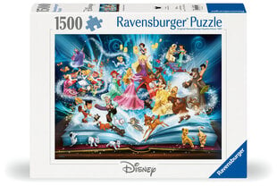 Ravensburger Puzzle 1500 pc Disney Storybook hinta ja tiedot | Palapelit | hobbyhall.fi