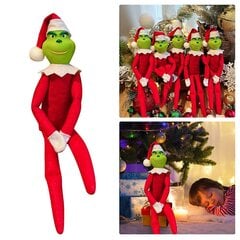 2023 Joulu Grinch Pehmolelu Ornamentti Xmas Punainen/vihreä Hirviö Pehmonukke Kodin sisustus Juhla Suosikit Lapsille-Punainen hinta ja tiedot | Joulukuusen koristeet | hobbyhall.fi