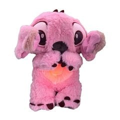 Vauva Lapset Lilo&Stitch Hengitys musiikillinen rauhoittava nukke nukkua nukkua lelut ahdistus Relief Plush lelut-Pinkki hinta ja tiedot | Pehmolelut | hobbyhall.fi