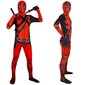 Aikuisten miesten Deadpool supersankari Halloween Party Cosplay puku Fancy Dress-i hinta ja tiedot | Naamiaisasut | hobbyhall.fi