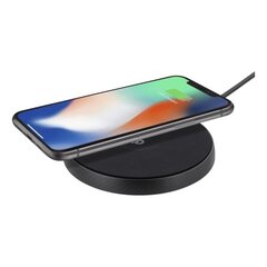 DELTACO langaton pikalaturi iOS-ja Android-laitteille, 10W, Qi-sert. hinta ja tiedot | Tablettien lisätarvikkeet | hobbyhall.fi