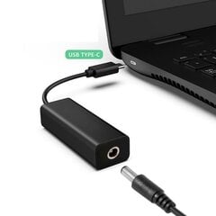 DC USB Type-C virtalähteen muuntaja 7,4x5,0 7,9x5,5 4,5x3,0 mm pistorasiaan C hinta ja tiedot | Kaapelit ja adapterit | hobbyhall.fi