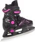 Säädettävät luistimet-rullaluistimet Raven Pulse Black/Fuchsia 2in1 hinta ja tiedot | Luistimet | hobbyhall.fi