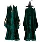 Harry Potter Minerva McGonagall Tylypahkan rehtorin vaatteet aikuisten Halloween-cosplay-asu w hinta ja tiedot | Jalkapallovaatteet ja -varusteet | hobbyhall.fi