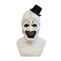 Art The Clown Cosplay Movie Terrifier 2 Art The Clown Cosplay -asu Jumpsuit Mask Halloween Puvut Naamio miehille Naisten maski2 S hinta ja tiedot | Puutarhakalusteet | hobbyhall.fi