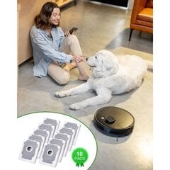 10 pölypussia iRobot Roomba i7 i7+ i3 i3+ i4 i4+ i6 -WELLNGS hinta ja tiedot | Pölynimureiden lisätarvikkeet | hobbyhall.fi