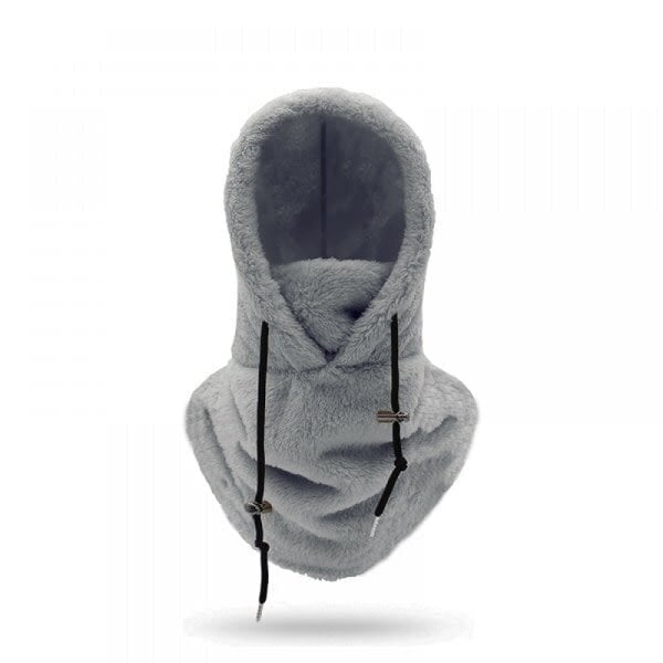 Sherpa Hood Ski Mask Talvi Balaclava Kylmä Sää Tuulenpitävä Säädettävä Lämmin Hupun Päällinen Hattu Lippalakki Huivi Musta hinta ja tiedot | Laskettelusuojukset | hobbyhall.fi