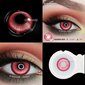 Eyeshare Anime Väripiilolinssit Silmille Cosplay Värilliset Linssit Siniset Crazy Halloween Linssit Piilolinssit Beaut Makeup MADRID-PUNAINEN 0 hinta ja tiedot | Miesten korut | hobbyhall.fi