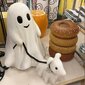 Halloween Ghost Dog Statue Halloween Patsaat Ghostly B hinta ja tiedot | Hauskat juhlapelit ja -tuotteet | hobbyhall.fi