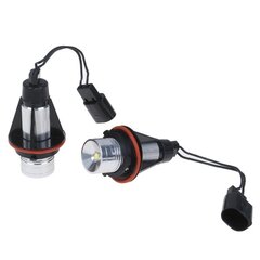 2kpl LED Angel Eyes -merkkivaloja E39 E53 E60 E61 E63 hinta ja tiedot | Lisätarvikkeet autoiluun | hobbyhall.fi