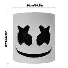 Marshmello DJ-naamio Halloween Cosplay-naamio hinta ja tiedot | Naamiaisasut | hobbyhall.fi