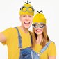 Halloween-asu Pipo Hattu Minion Lasit Käsineet Naamiaisasu Despicable Me Cosplay Asusteet Aikuisille hinta ja tiedot | Miesten korut | hobbyhall.fi