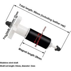 Lay Z Spa -kuuman kylpyammeen pumpun siipipyörä/roottori E02 korjaus (69 mm) hinta ja tiedot | Uima-altaat | hobbyhall.fi