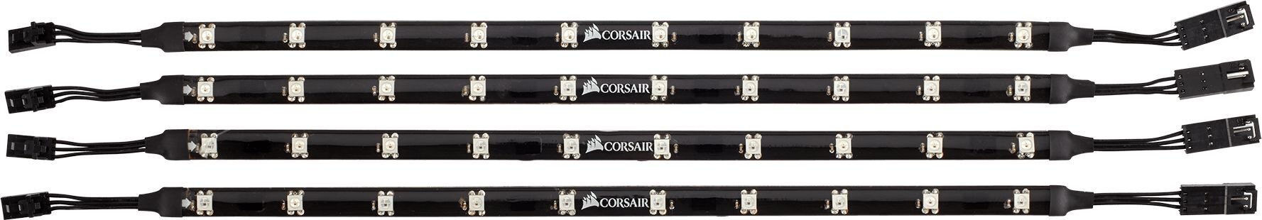 Corsair Set RGB LED Lighting PRO Expansion (CL-8930002) hinta ja tiedot | Koteloiden lisätarvikkeet | hobbyhall.fi