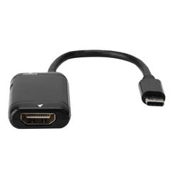 USBC Type C - HDMI-sovitin USB 3.1 -kaapeli MHL Android -puhelintabletille hinta ja tiedot | Kannettavien tietokoneiden lisätarvikkeet | hobbyhall.fi