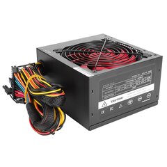 PC-virtalähde 400 W hiljainen tietokoneen osat ATX 24-nastainen 12 cm punainen 9-lapainen tuuletin Säädettävä 115/230VUS-pistoke hinta ja tiedot | Kannettavien tietokoneiden lisätarvikkeet | hobbyhall.fi