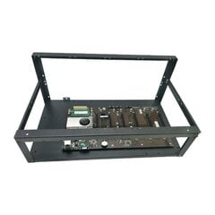 Open Air Miner Mining Frame Rig Case Jopa 6-8 GPU SECC Mining Frame hinta ja tiedot | Kannettavien tietokoneiden lisätarvikkeet | hobbyhall.fi