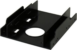 LC-Power Drive bay adapter for HDD or SSD: 3,5 "-2 x 2,5" (LC-ADA-35-225) hinta ja tiedot | LC-Power Tietokoneet ja pelaaminen | hobbyhall.fi