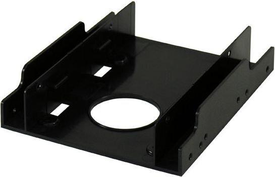 LC-Power Drive bay adapter for HDD or SSD: 3,5 "-2 x 2,5" (LC-ADA-35-225) hinta ja tiedot | Komponenttien lisätarvikkeet | hobbyhall.fi