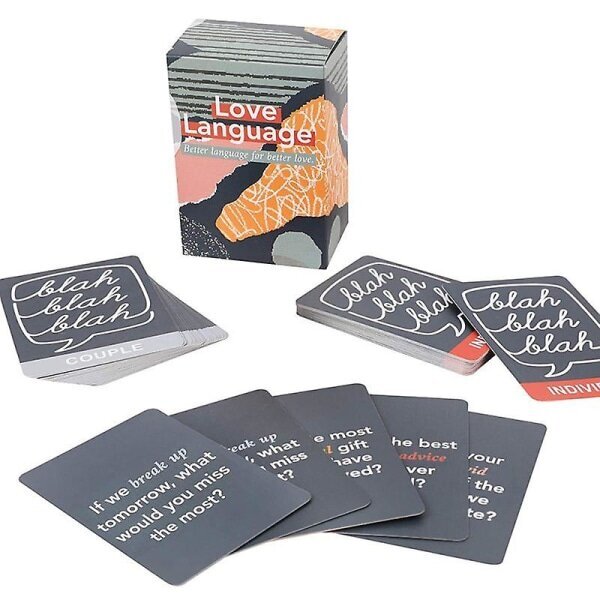 Love Language Card Deck -lautapelit 150 keskustelun aloituskysymystä hinta ja tiedot | Lautapelit ja älypelit | hobbyhall.fi