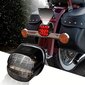 Savustetut LED-takavalot takavalot moottoripyörän takavalon jarruilla ajo Harley Dyna Road King Electra Glide Street Bob Touringin kanssa hinta ja tiedot | Moottoripyörien lisätarvikkeet | hobbyhall.fi