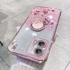 KADEM Motorola Moto G73 5G TPU -kotelolle tekojalokivi Flower Kickstand -puhelimen suojakuori - hinta ja tiedot | Puhelimen kuoret ja kotelot | hobbyhall.fi