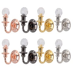 8 kpl Miniatyyri nukkekodin seinävalaisin Vivid Simulated Colorful Lights Decor 1:12 nukkekodille hinta ja tiedot | Lastenhuoneen valaisimet | hobbyhall.fi