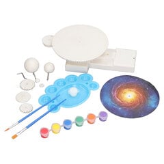 2 in 1 DIY Solar System Three Planets Stereoscopic Assembling Lelut Paint Solar System Set hinta ja tiedot | Lasten huonekalusarjat | hobbyhall.fi